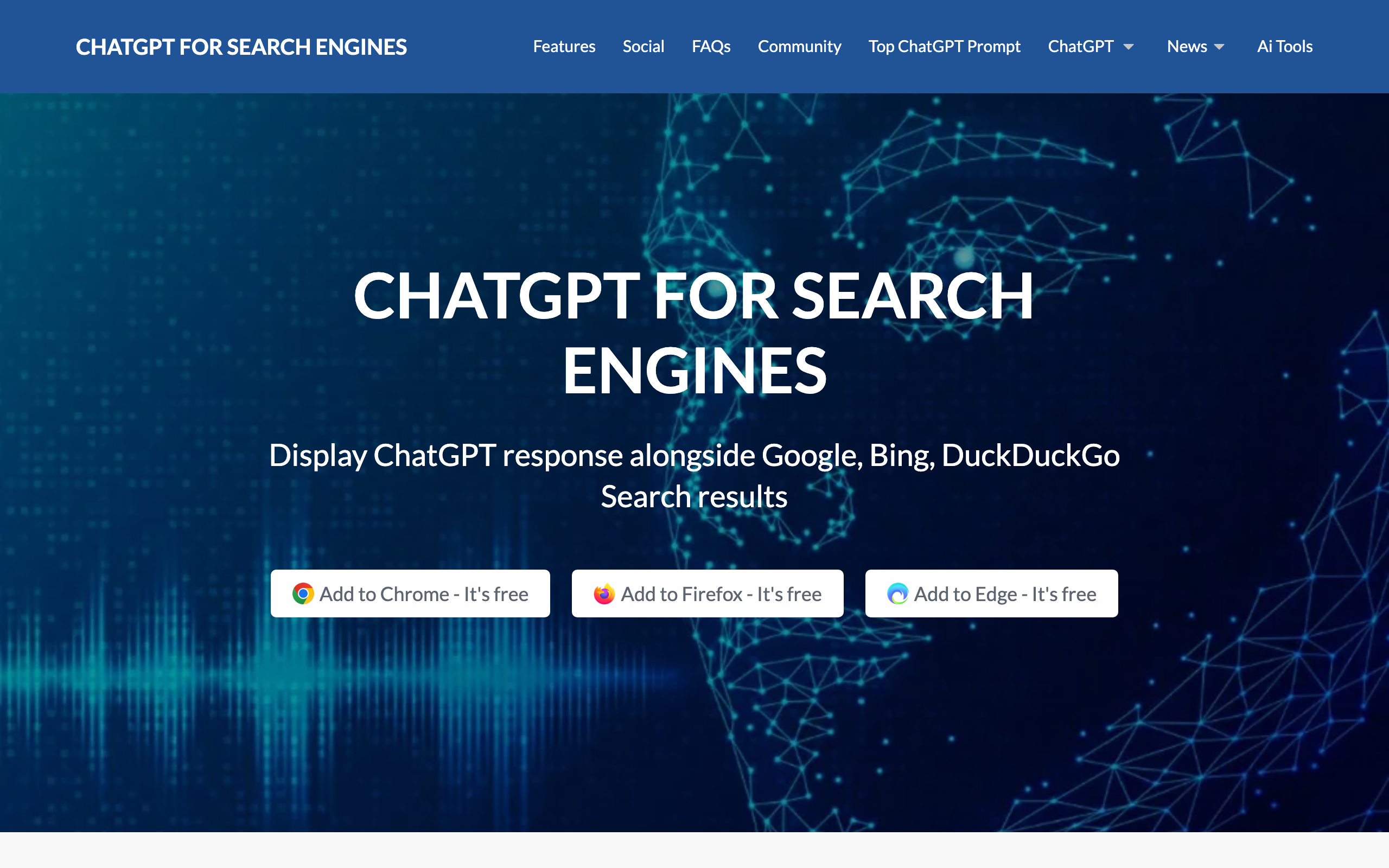 ChatGPT For Search Engines