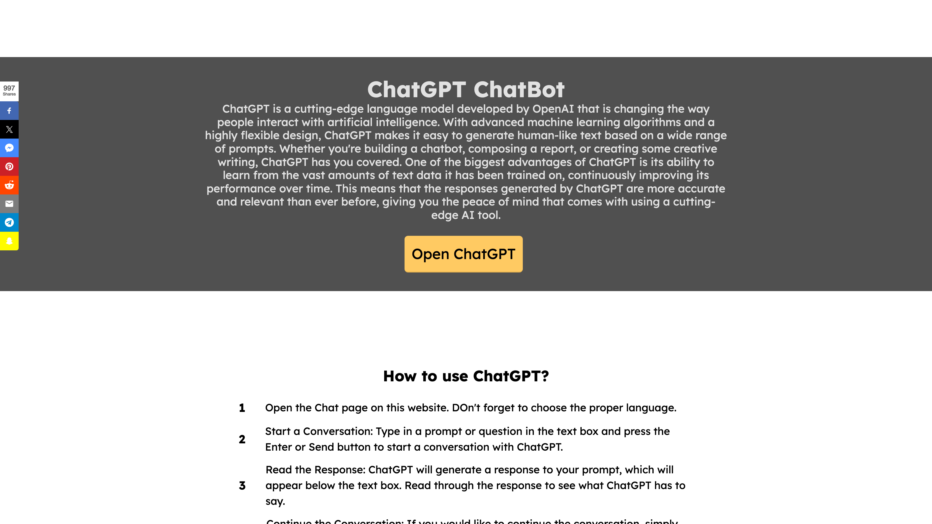 ChatGPT - Online AI Chat Unlimited