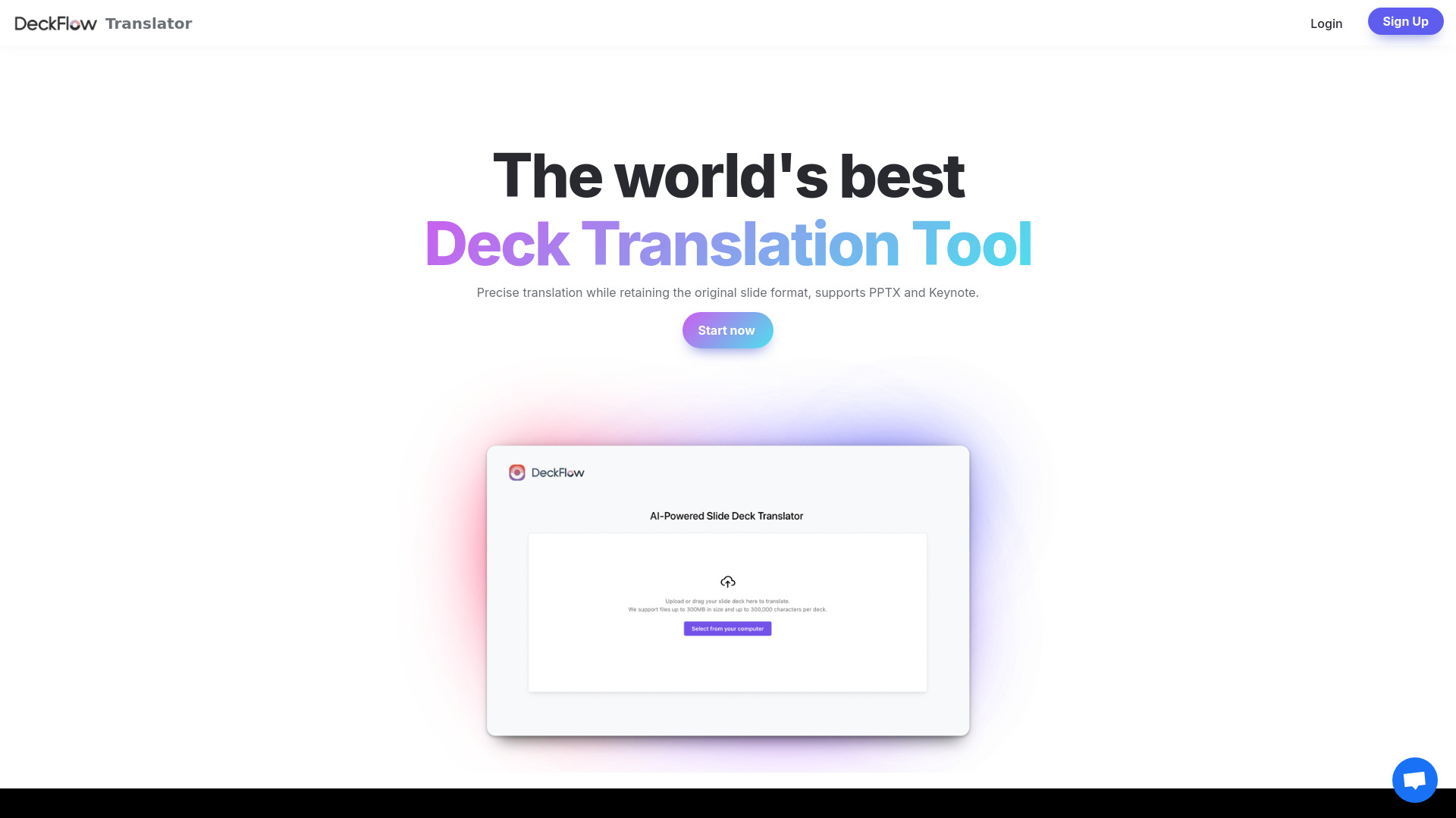 DeckFlow PPT Translator