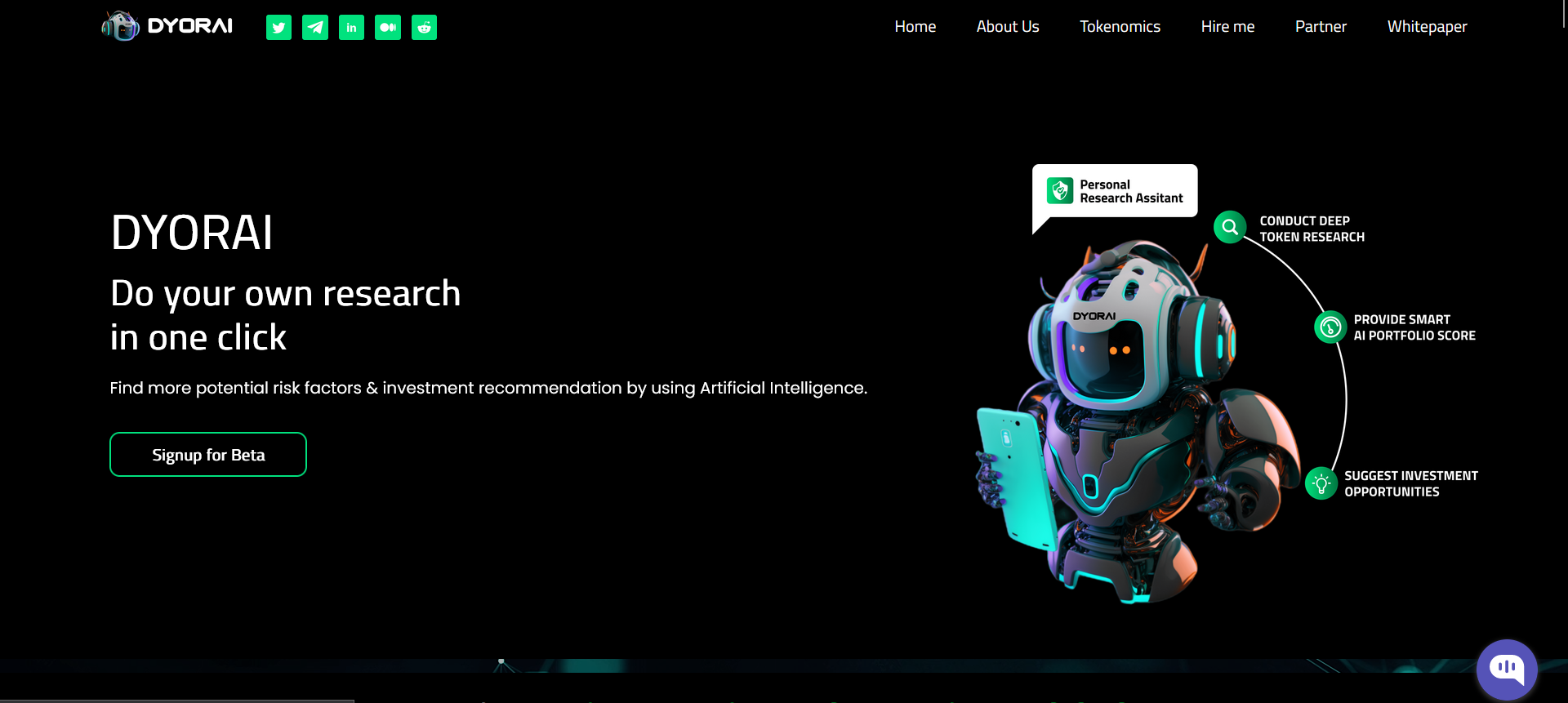 DYORAI: Your Personal Crypto Research Assistant