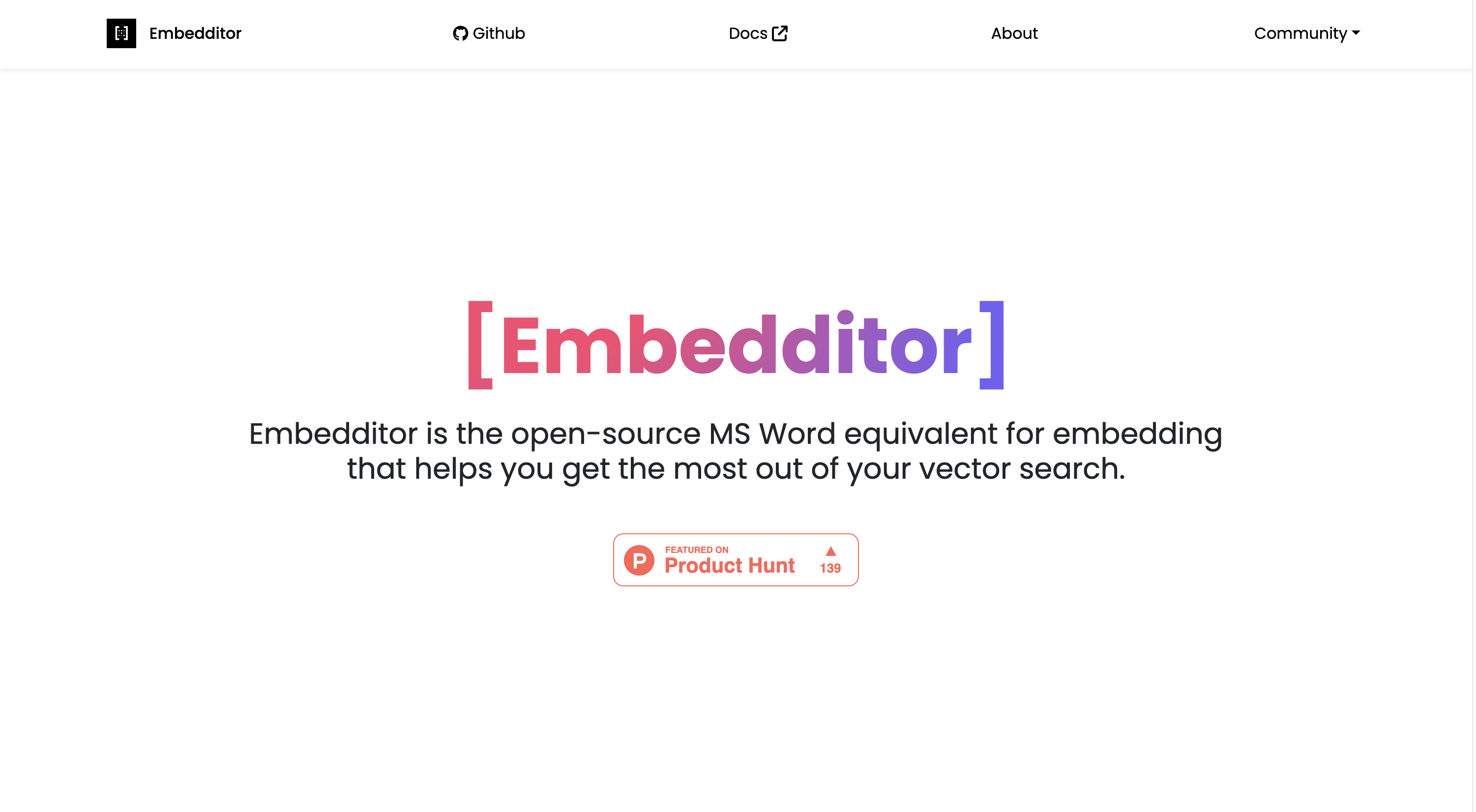 Embedditor