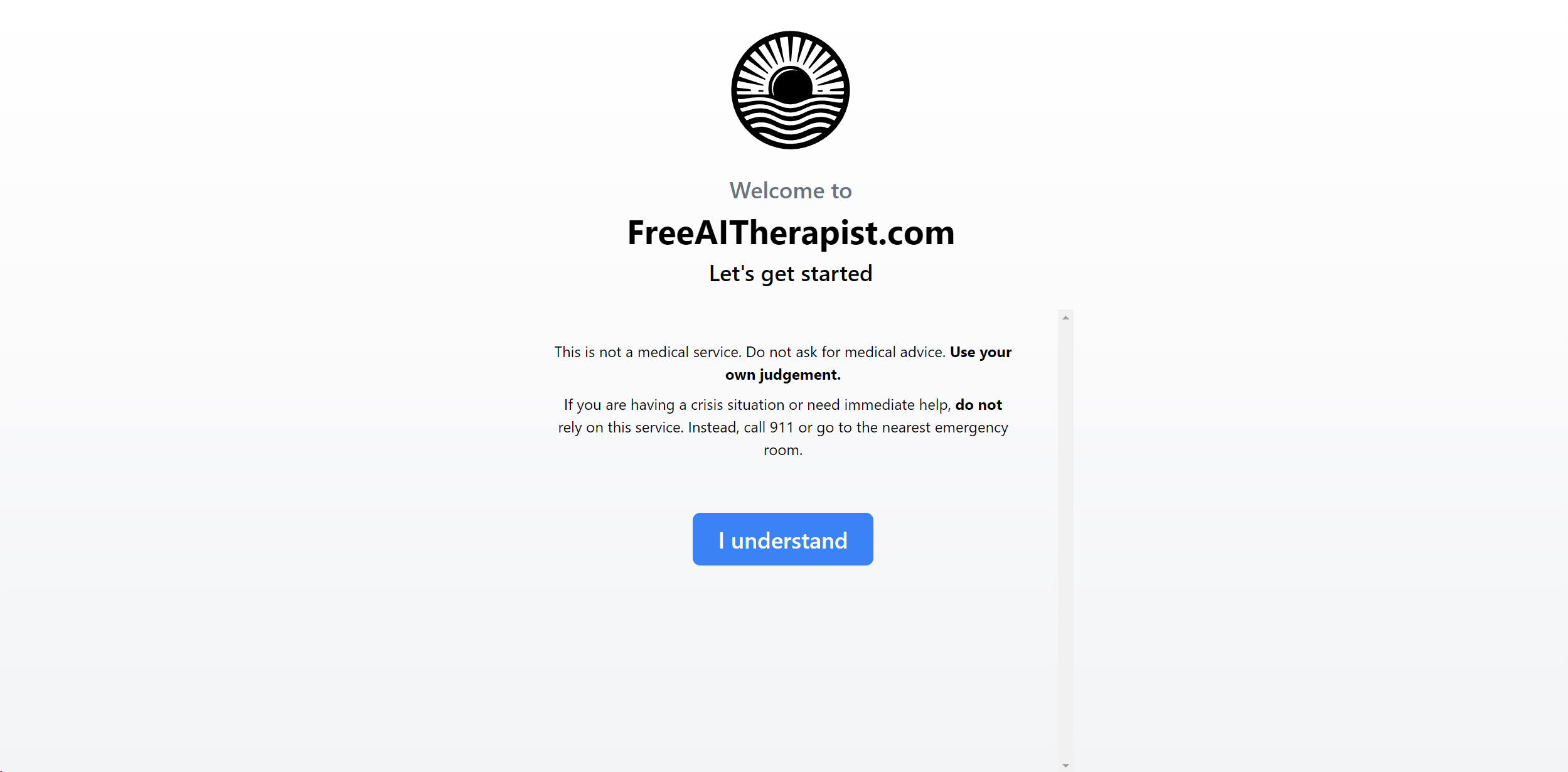 Free AI Therapist