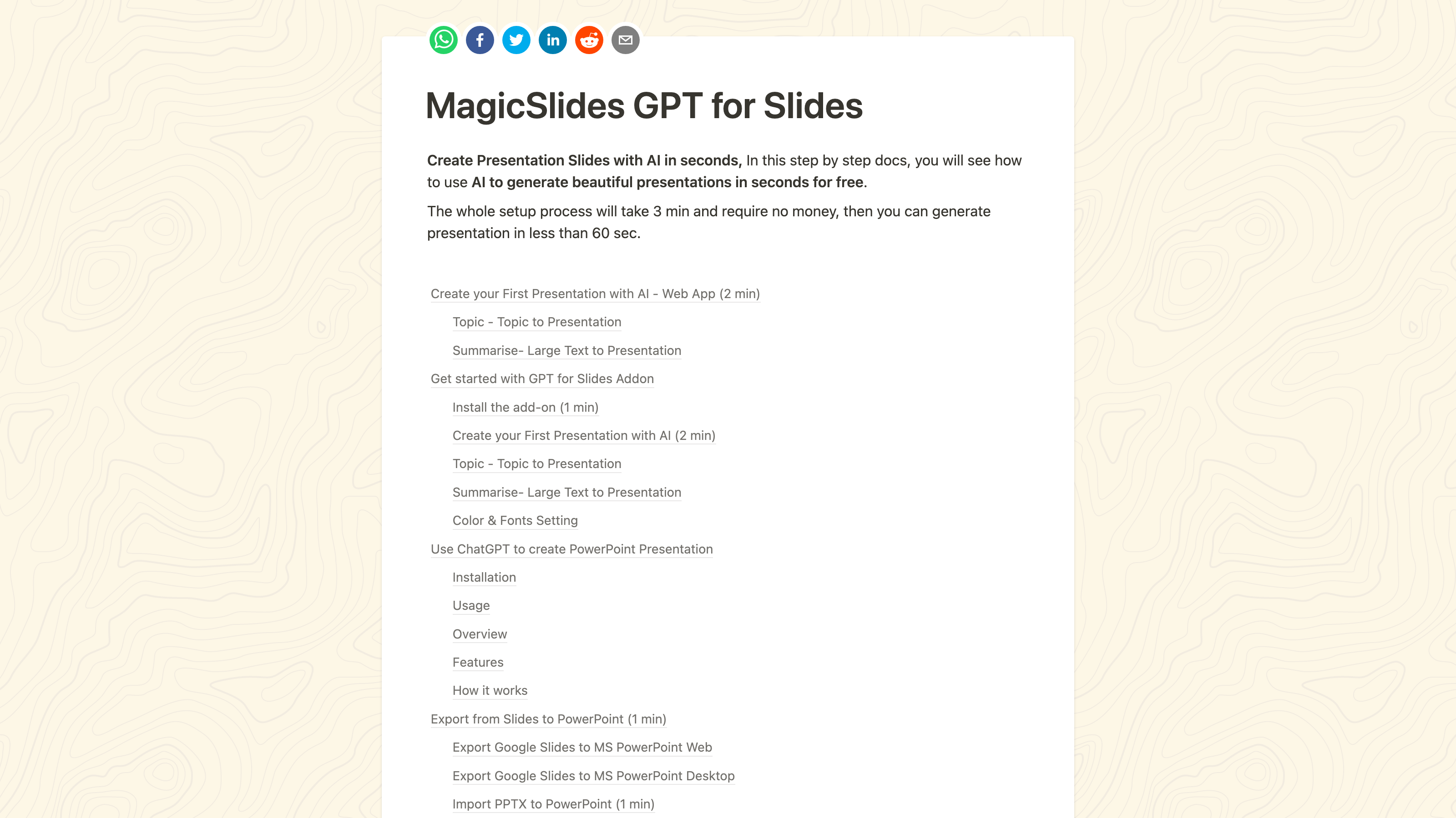 GPTforSlides