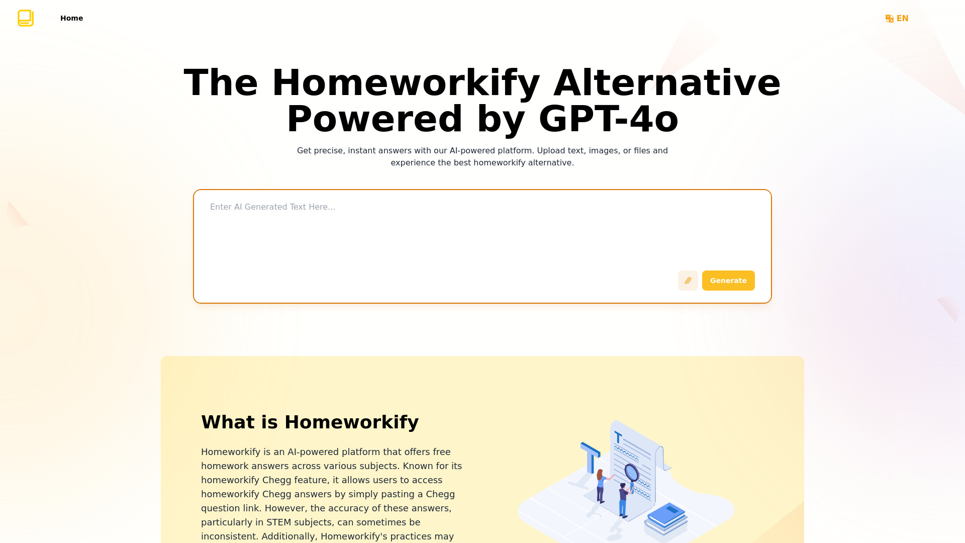 Homeworkify.im : Homework with GPT-4o