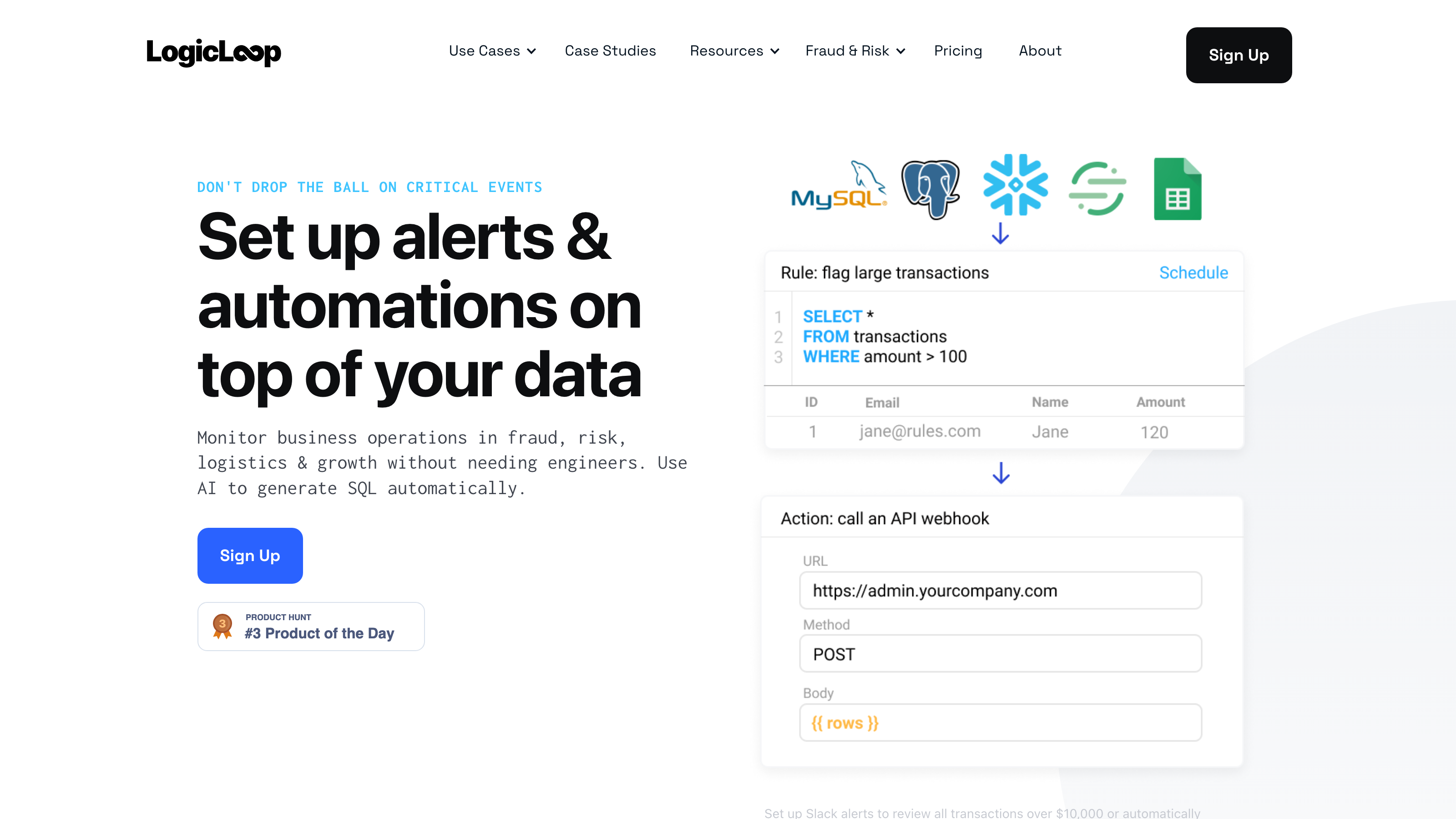 LogicLoop AI SQL Copilot