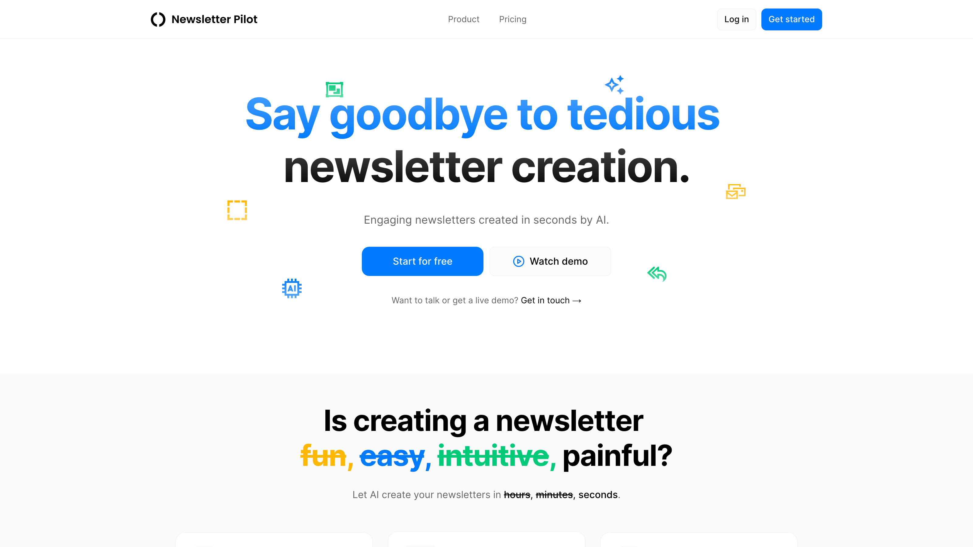 Newsletter Pilot