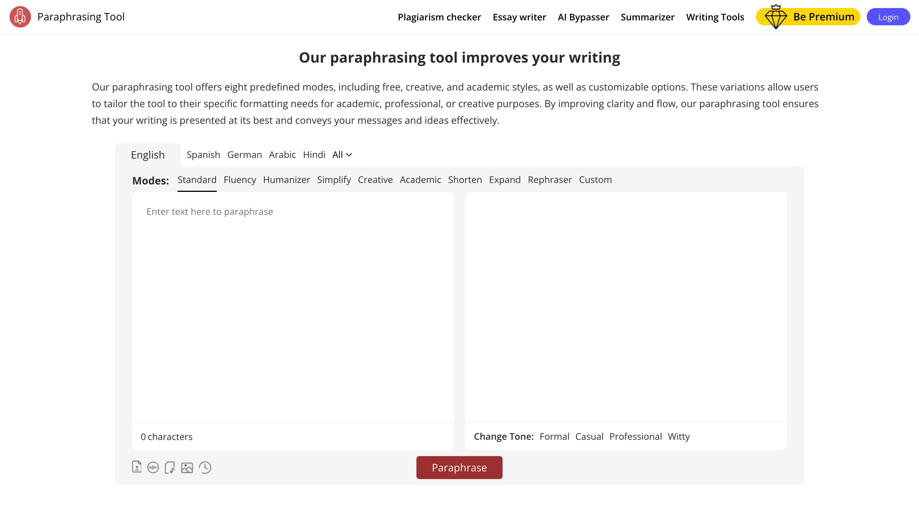 Paraphrasingtool.ai