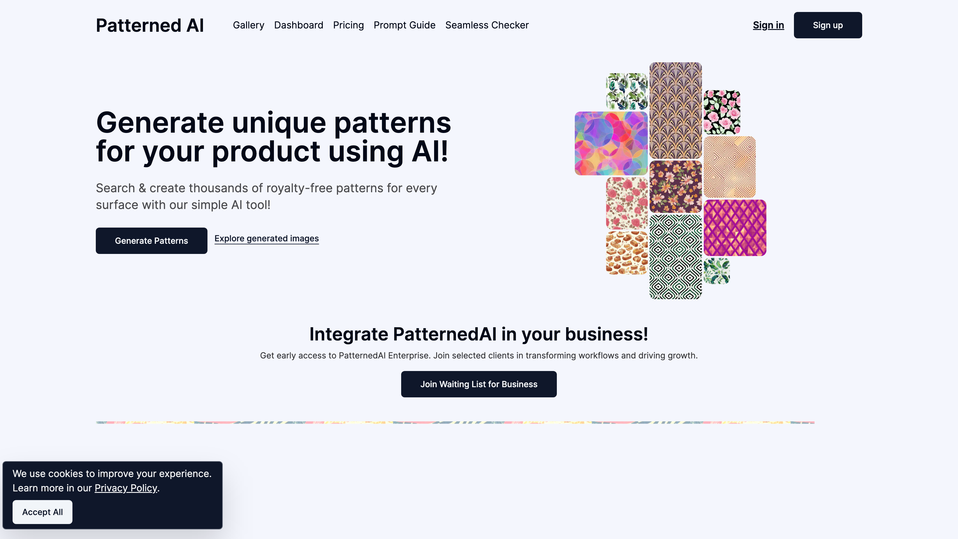 Patterned AI