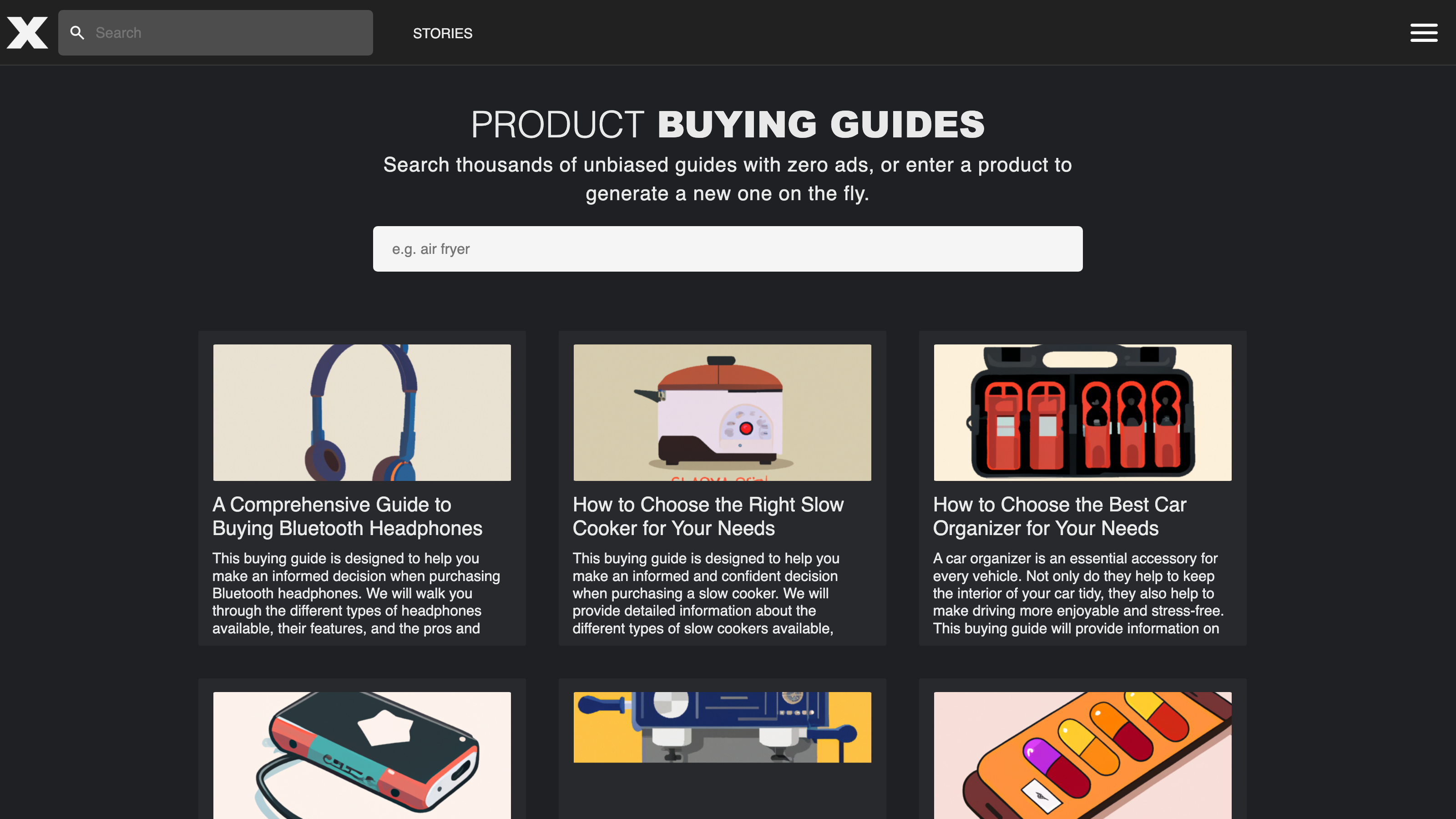 Product Buying Guides