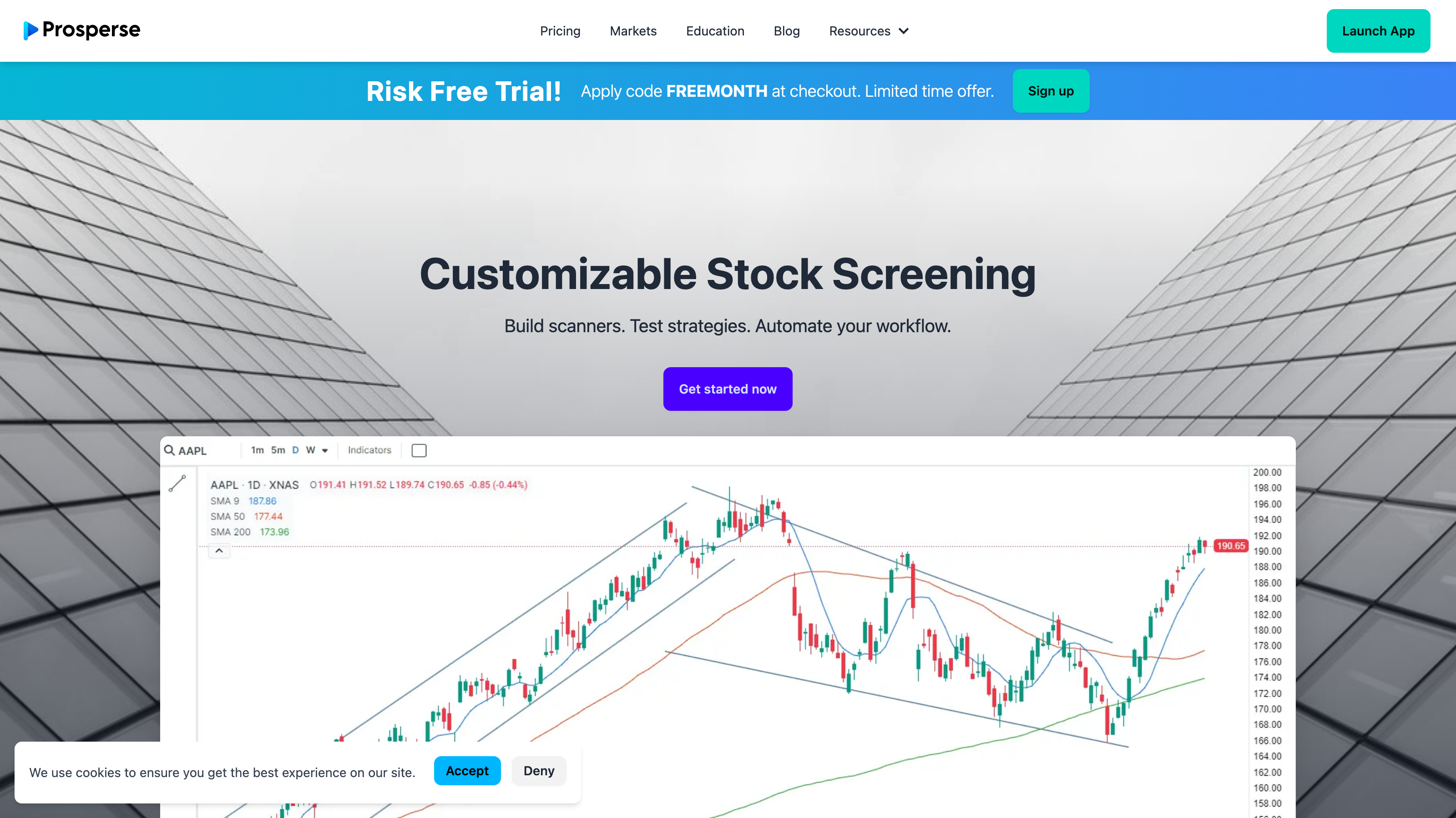 Prosperse - Automated Stock Scanner