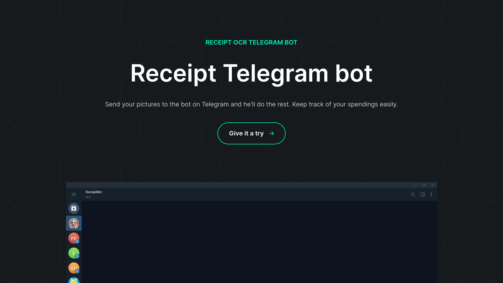 Receipt Telegram Bot