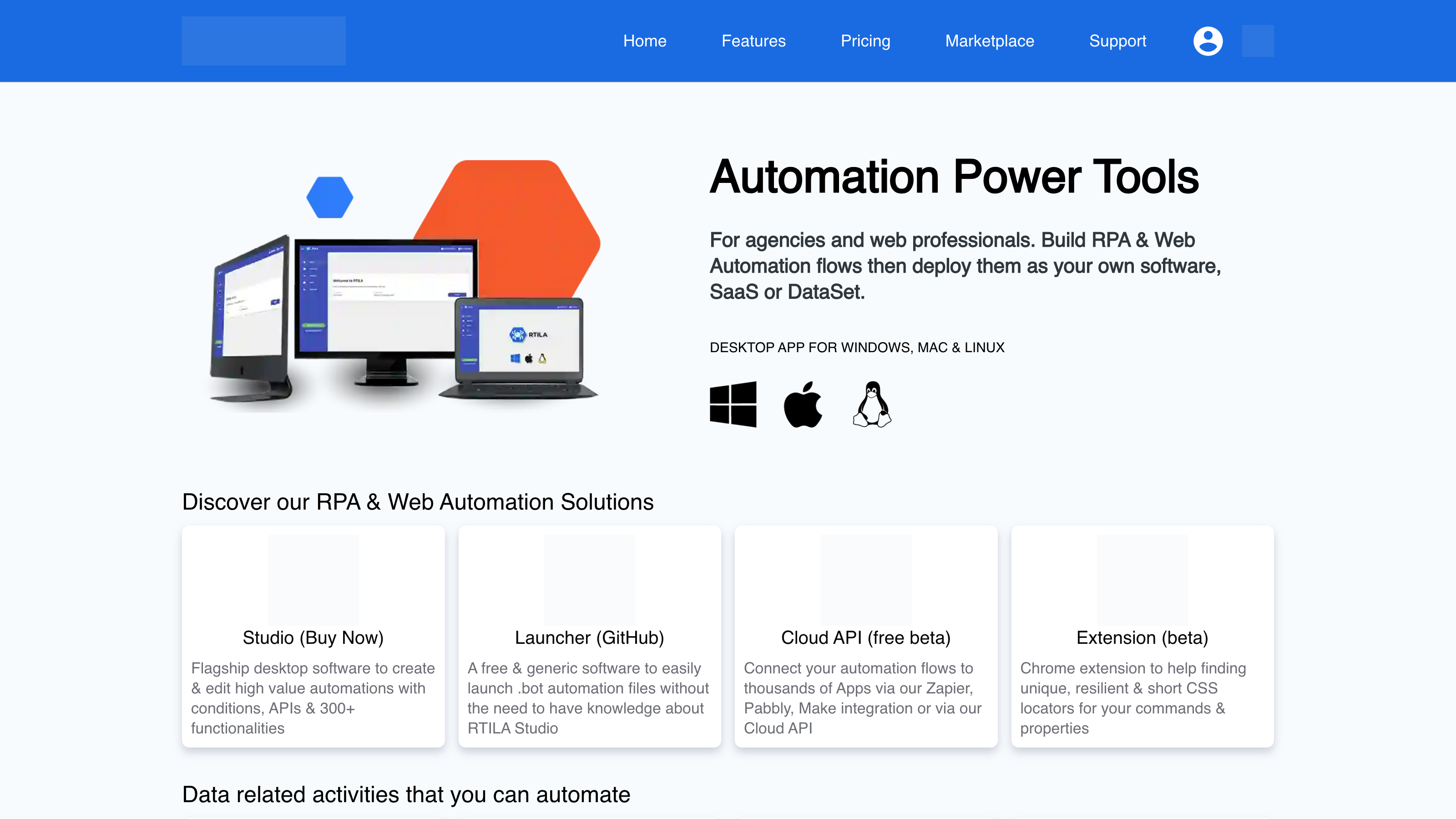 RTILA: Web Automation - Plus exclusive