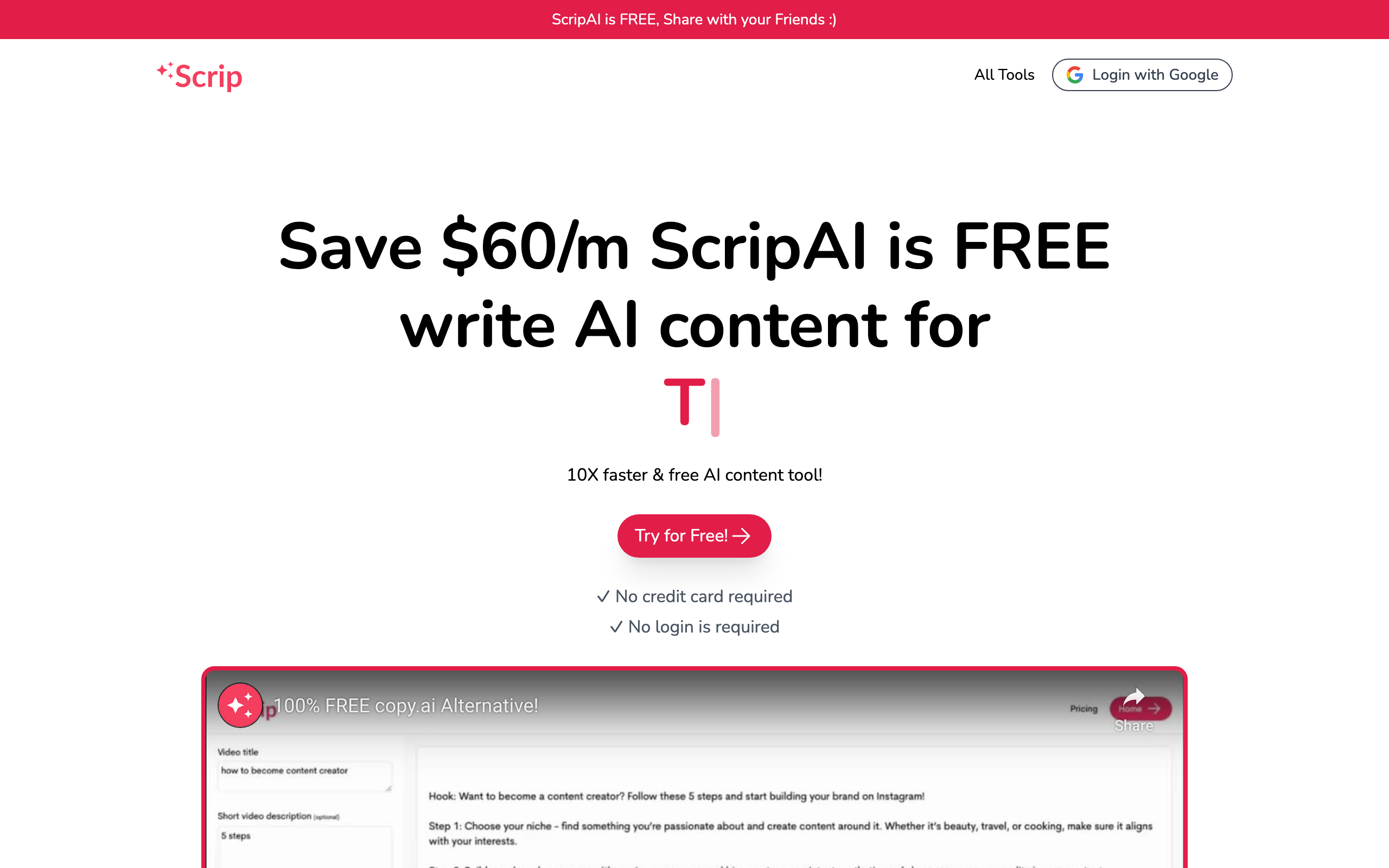 Scrip AI