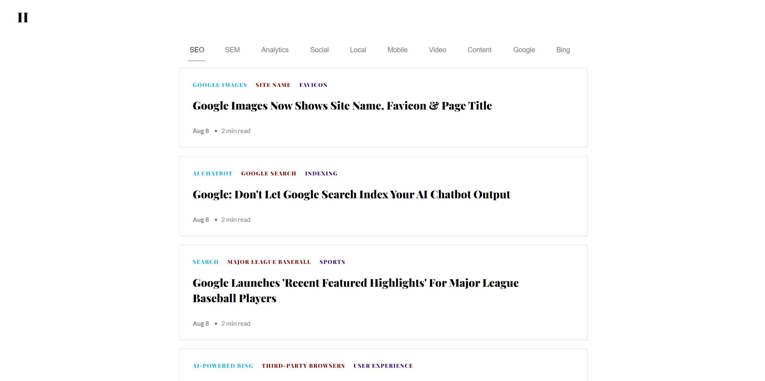 SEO News Hub