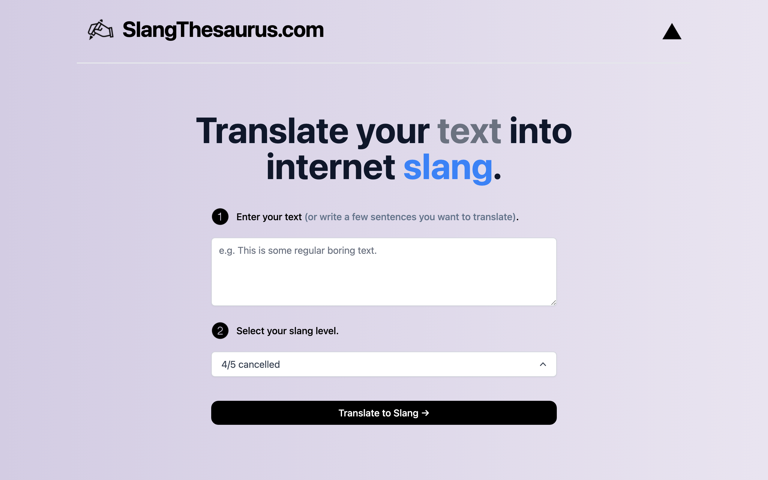 Slang Thesaurus