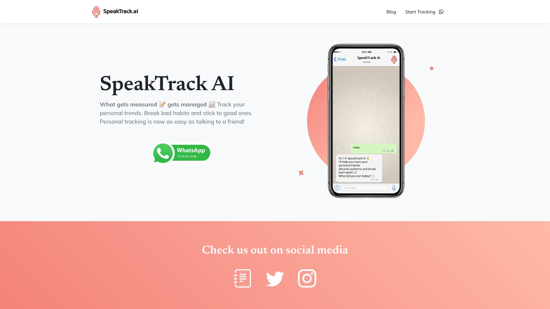 Speaktrackai