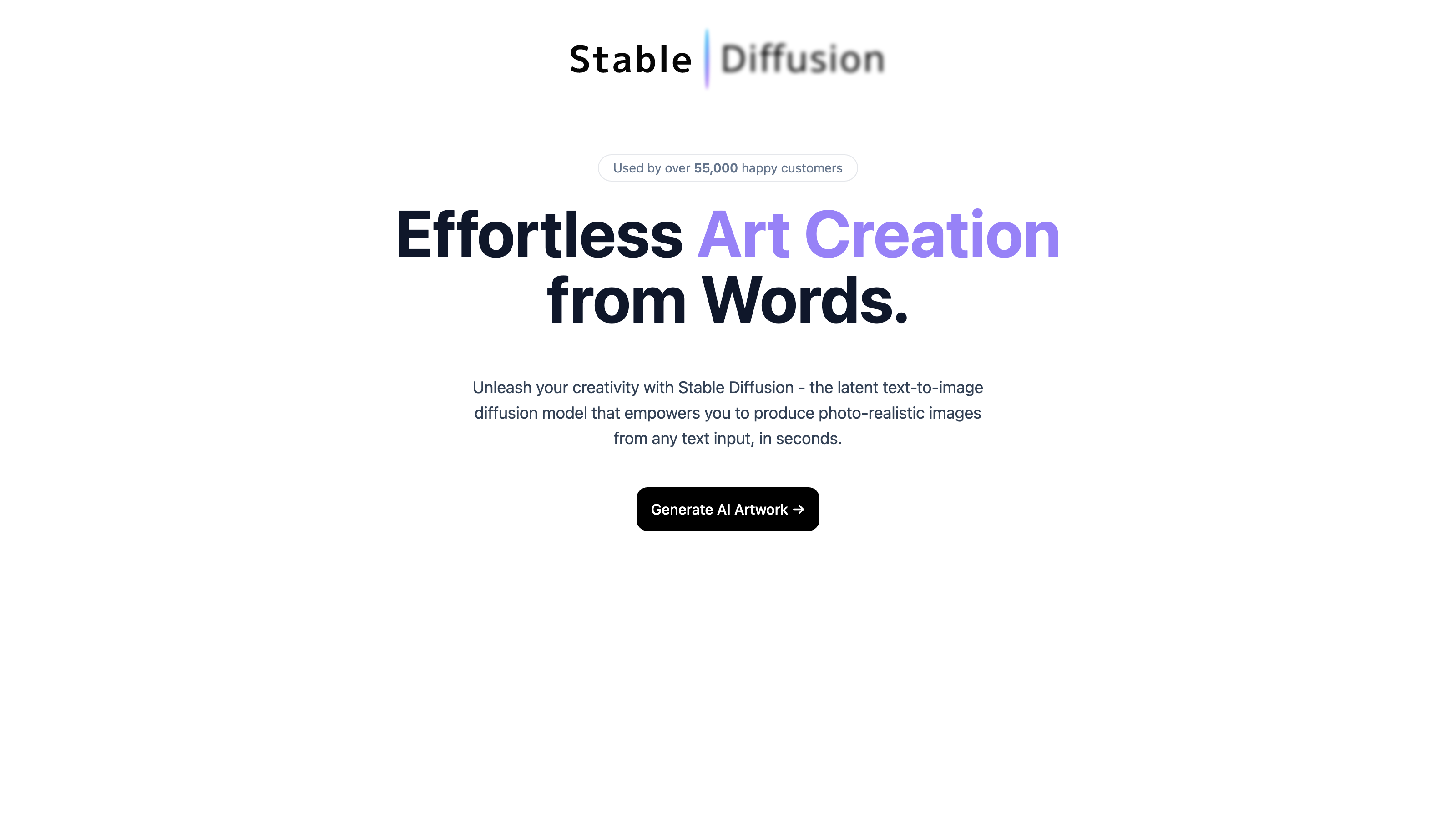 Stable Diffusion Model