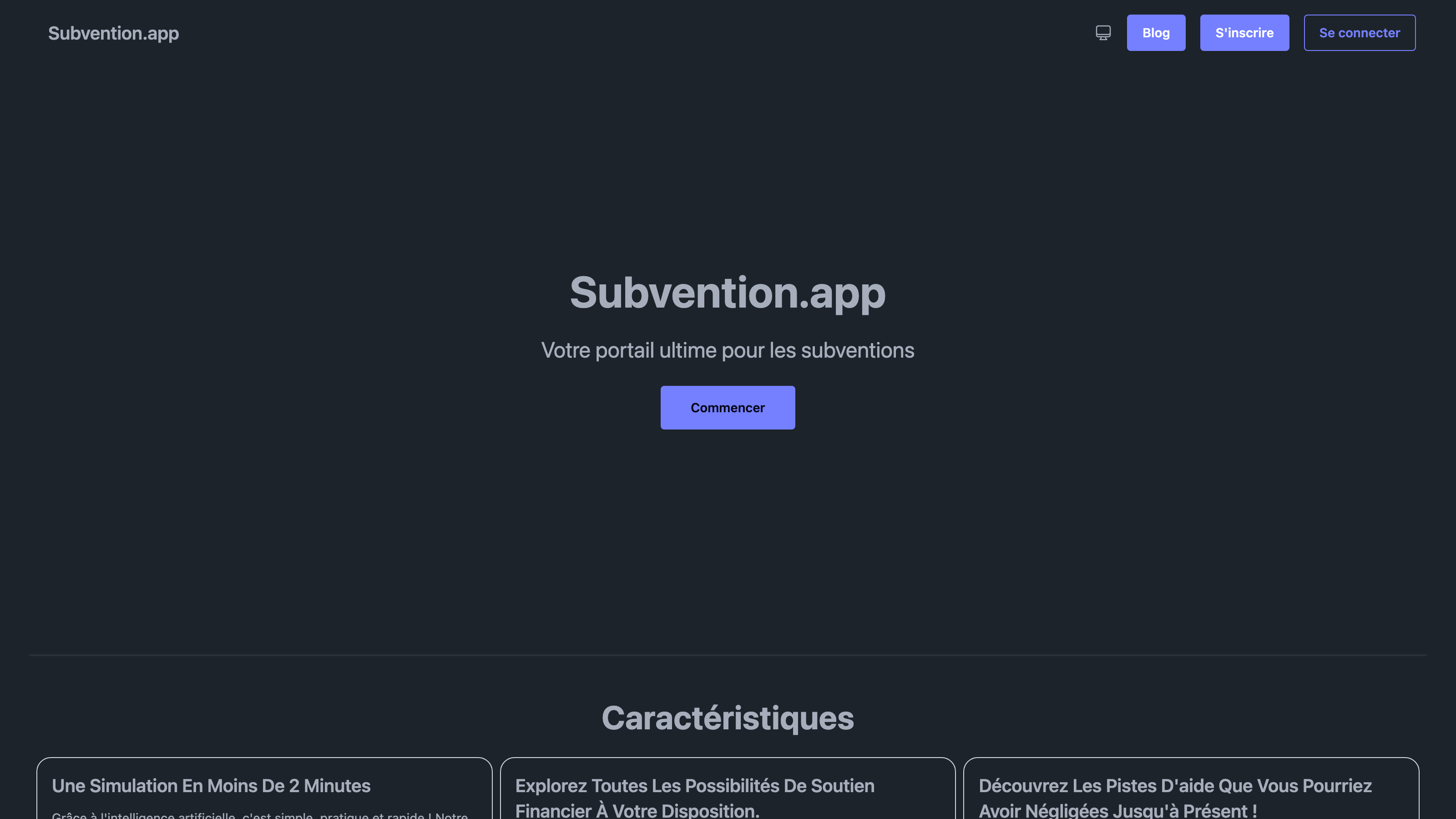 Subvention.app