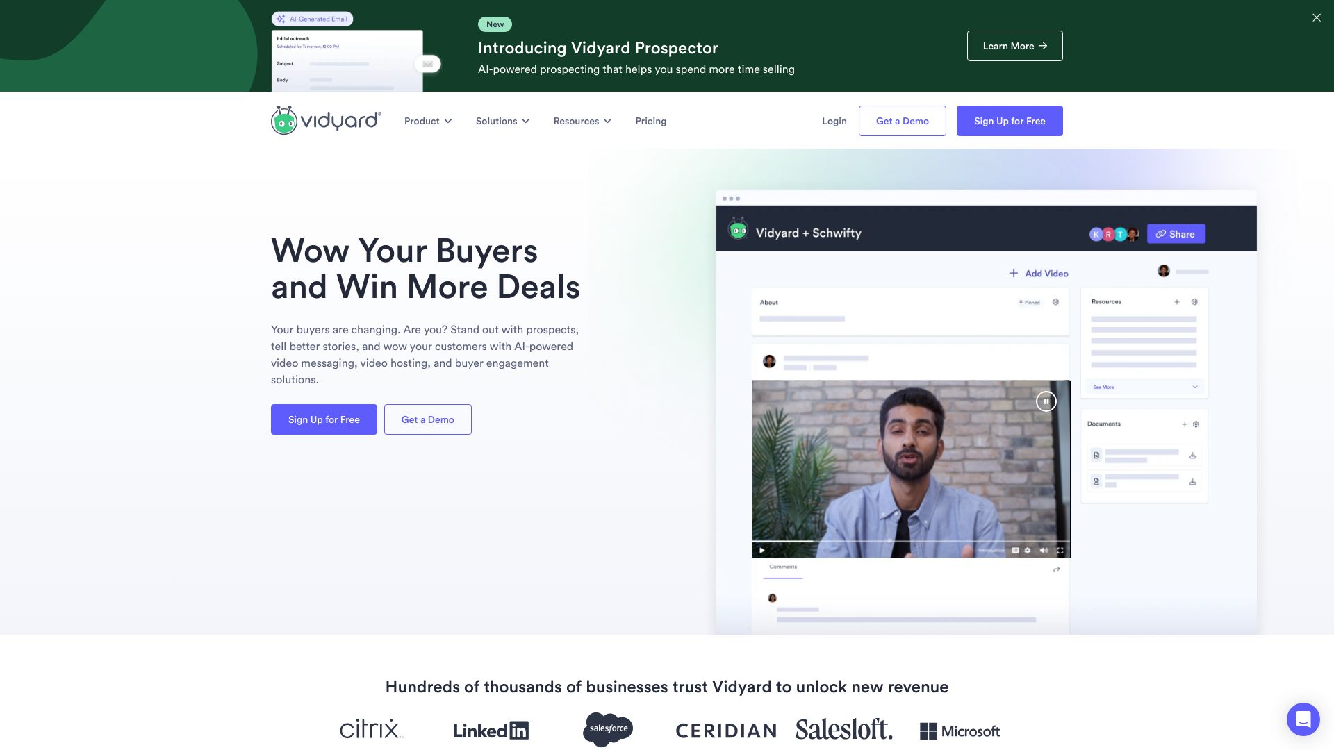 Vidyard - Video Tools for Virtual Sales and Marketing Teams