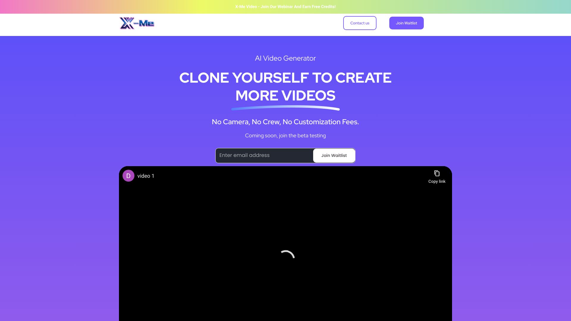 X-Me：AI Video Generator